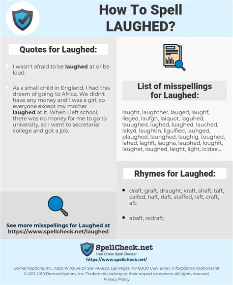 The Sound of Laughter: Spelling 'Laughed' in Different Dialects